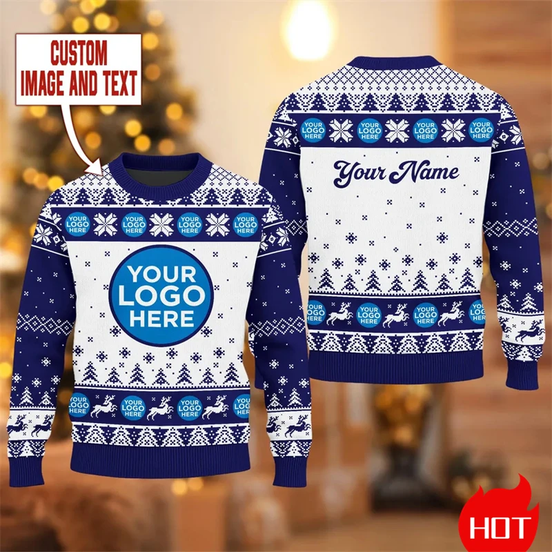 #40 Latest Mens Print Graphic Sweaters Offers