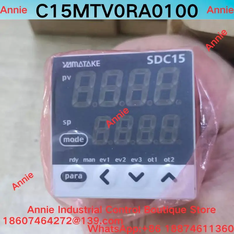 Совершенно новый цифровой дисплейный регулятор Shanwu Azbil C15MTV0RA0100, измеритель температуры