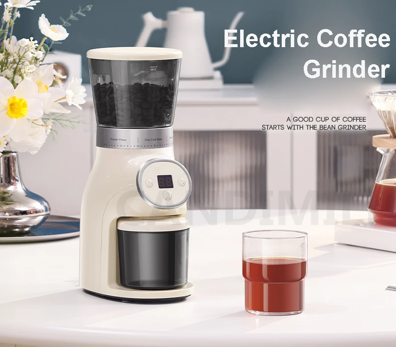 Electric Coffee Beans Grinder Household Coffee Grinder Multifunctional Espresso Bean Spice Maker Grinding Machine