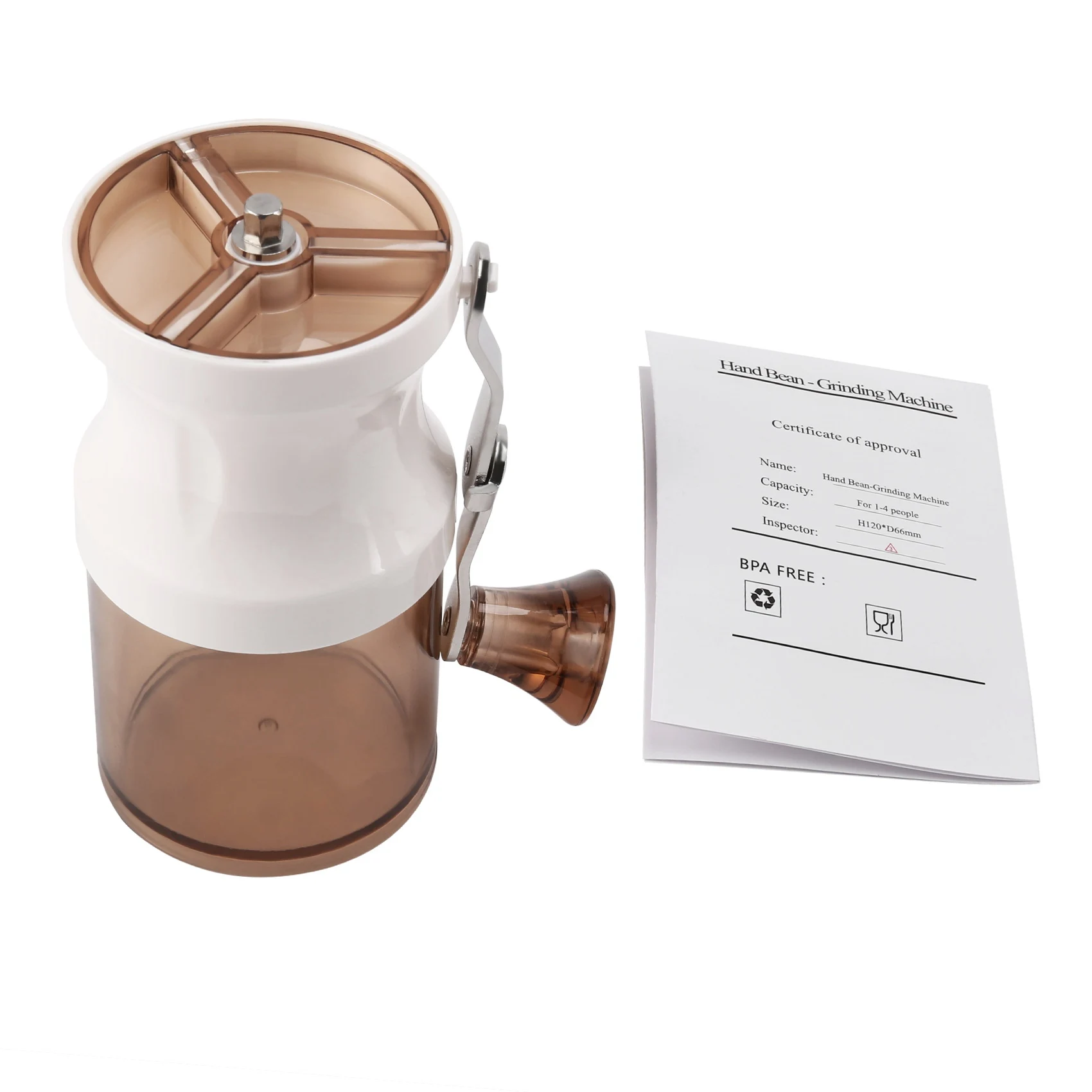 

Hand Coffee Grinder Household Small Coffee Grinder Mini Portable Washable Manual Grinder-A57X