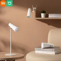 Original Xiaomi Mijia Multifunctional Desk Lamp 3 In 1 Reading Table Light Clip Flashlight 2000mAh Ra90 Rendering Charging Lamp