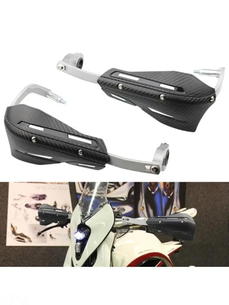 

G7NA Universal Handguards Hand Guards Protectors Motorcycle Motorbike 22mm 7/8"Carbon