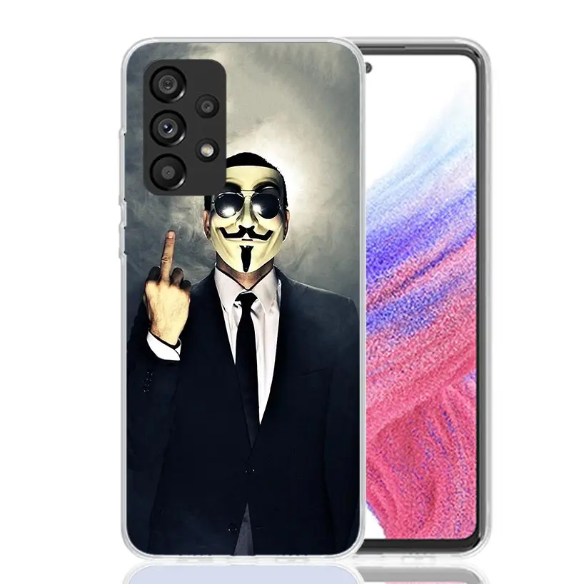 Man Suit Shirt Tie Phone Case For Samsung Galaxy A15 A55 A25 A35 A14 A54 A24 A34 A13 A53 A23 A33 A12 A52 A22 A32 A05S A04S A03S