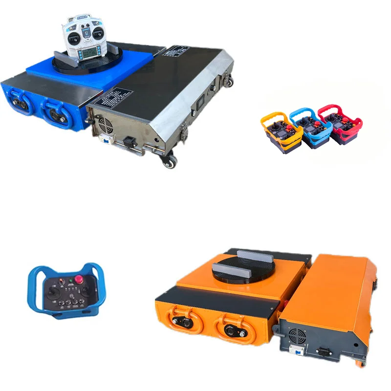 20T 40T Electric Tank Crane Automatic Guided Vehicle Material Handling Tank Cargo Moving Remote Control Electric Tank Heavy Duty