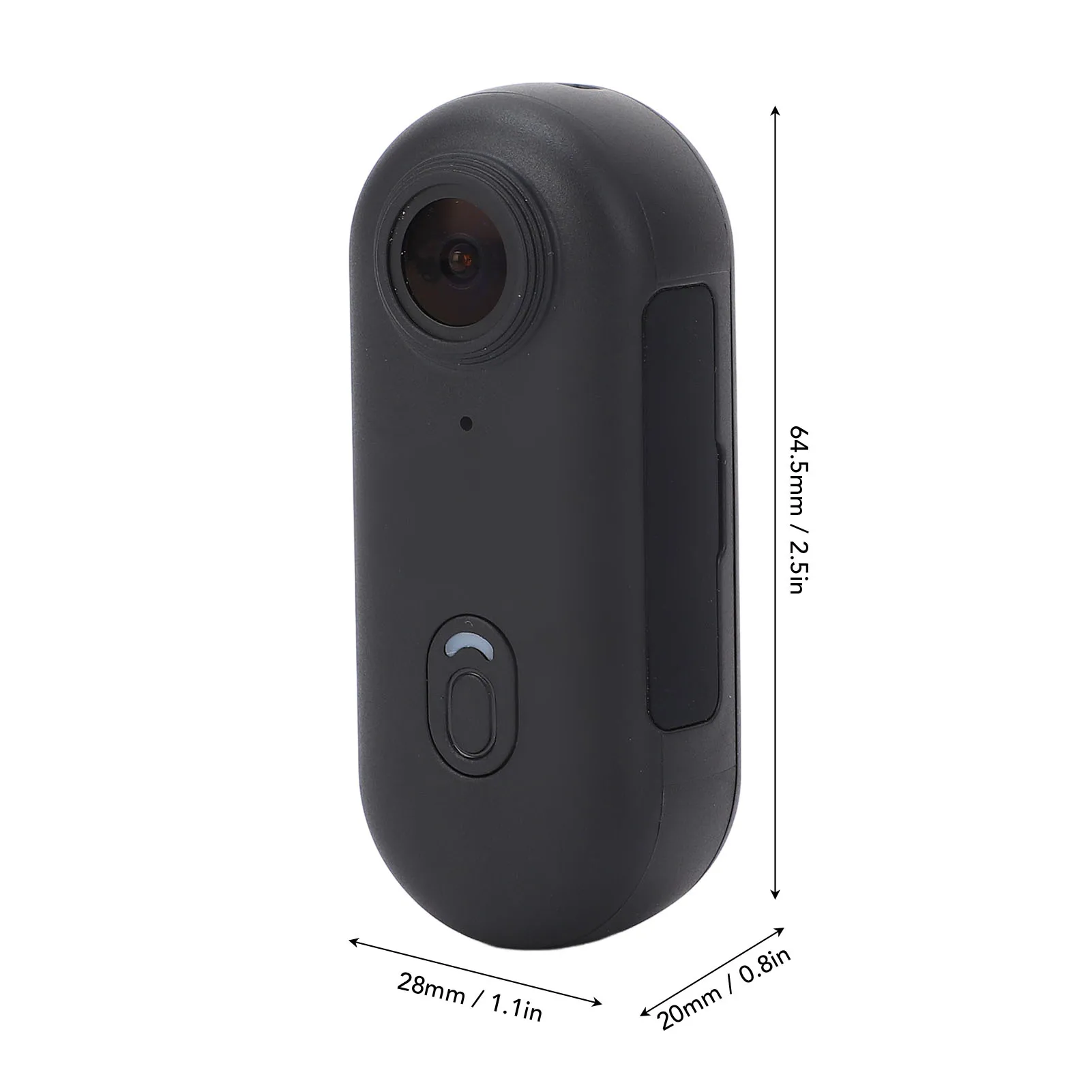 トラベルレコーダー 電話 WiFi接続 防水 親指スポーツカメラ 120 °   ペットや生活記録用のバッククリップ付き広角レンズ