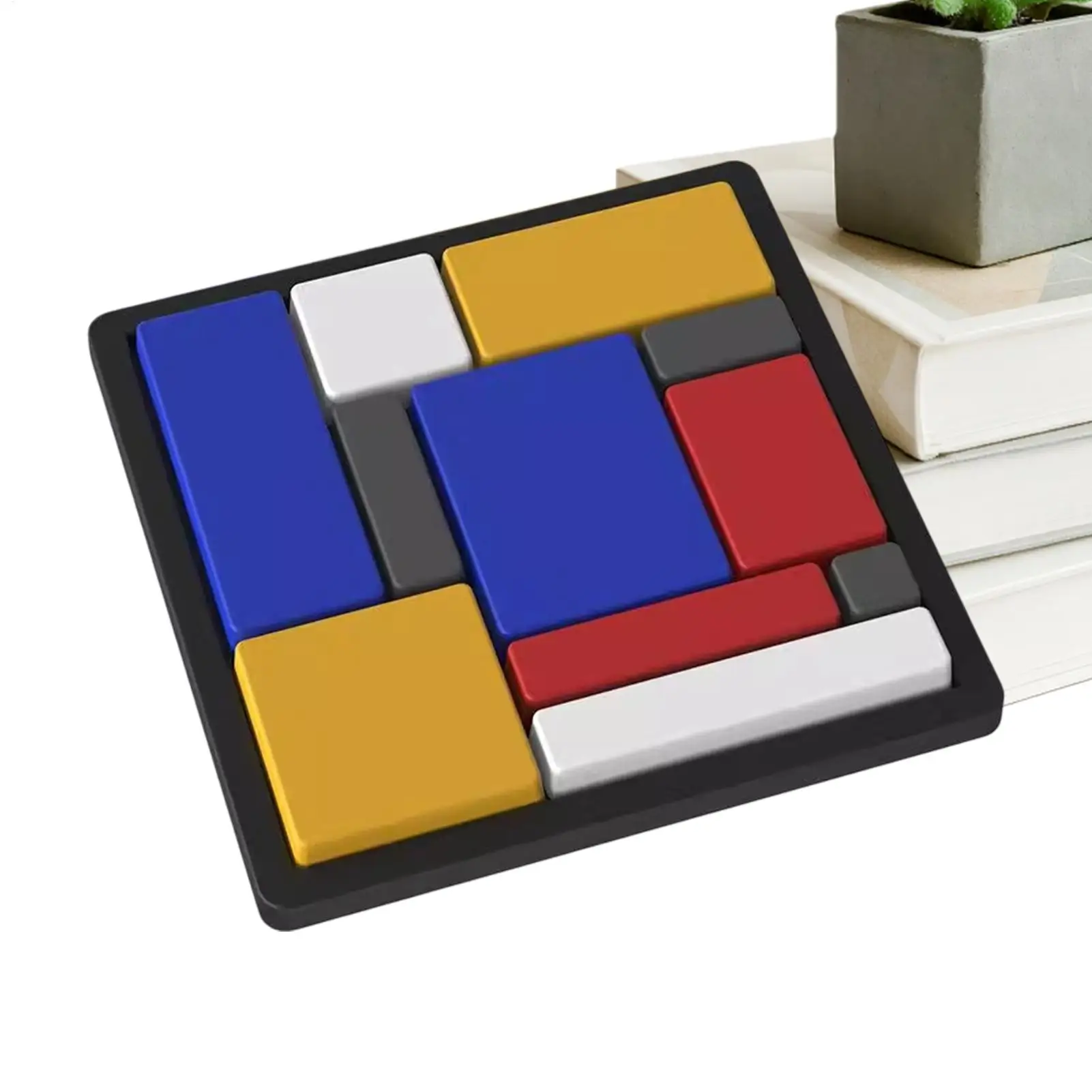 

STEM Puzzle Toys 4 Difficulty Levels Logic Jigsaw Blocks Intelligence Building Games for Children Boys Girls Teens Birthday Gift