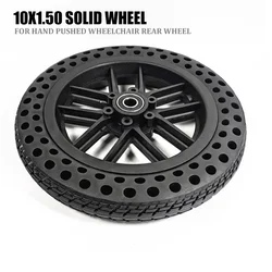 10 inch Electric Wheelchair 10X1.5 Rear Wheel Honeycomb Solid Tire Assembly