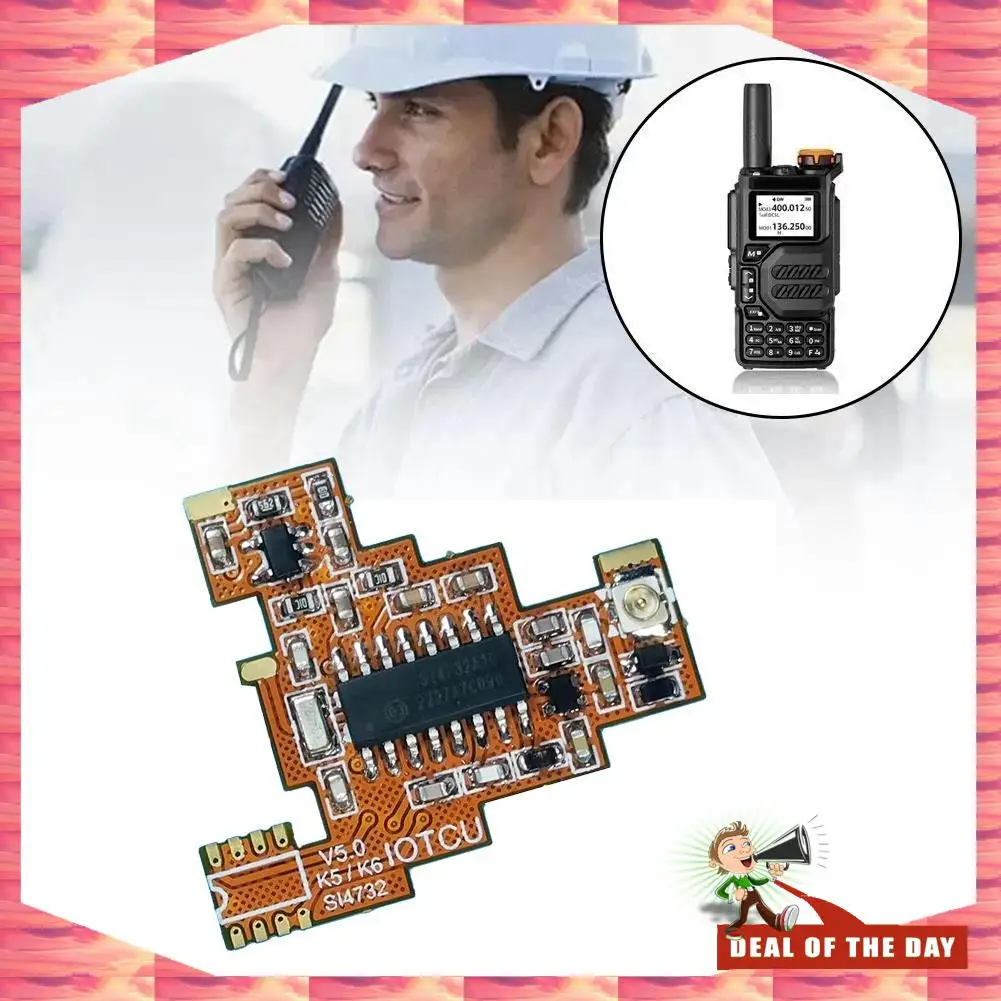 24-Hour Delivery SI4732 V5.0 FPC Modification Module+USB Cable For Quansheng K5 K6  Shortwave Full Band/Single Sideband Recept