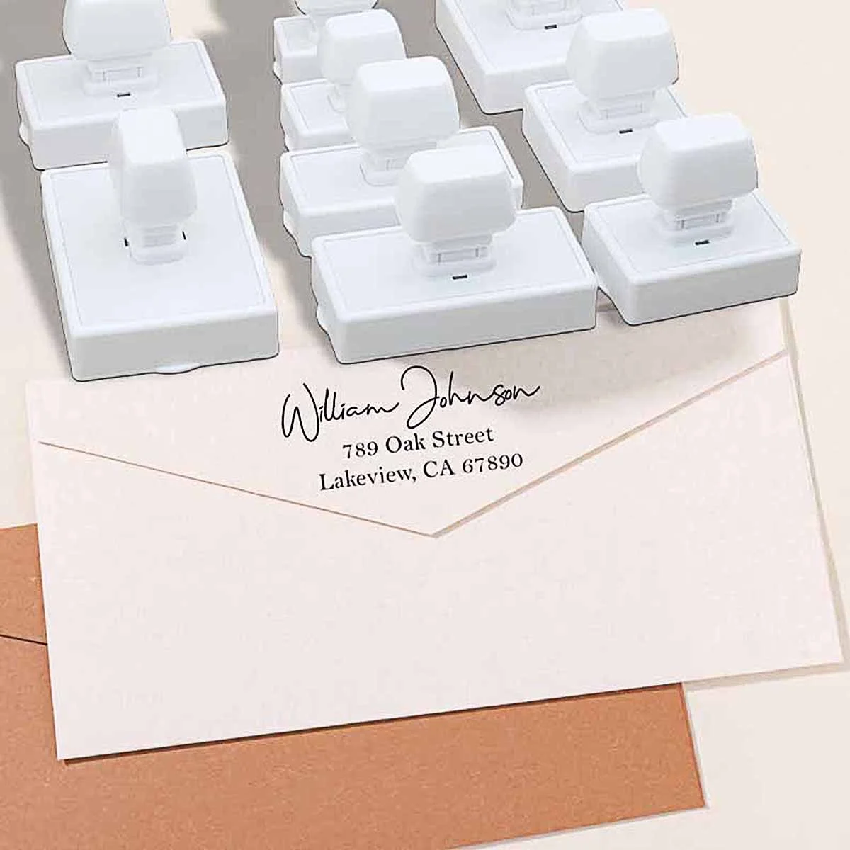 1PC Custom Address Stamp for Mail Personalized Wedding Return Address Stamp with Company Logo