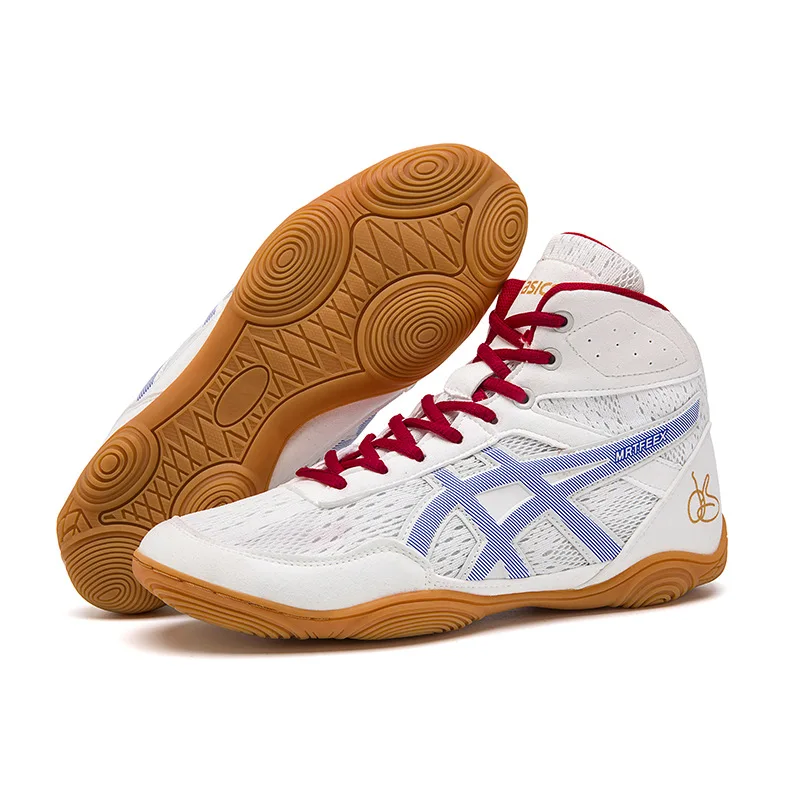 أحذية مصارعة احترافية جديدة رائجة البيع لعام 2025، أحذية ملاكمة متينة، أحذية تدريب، أحذية منافسة الطاقة #2