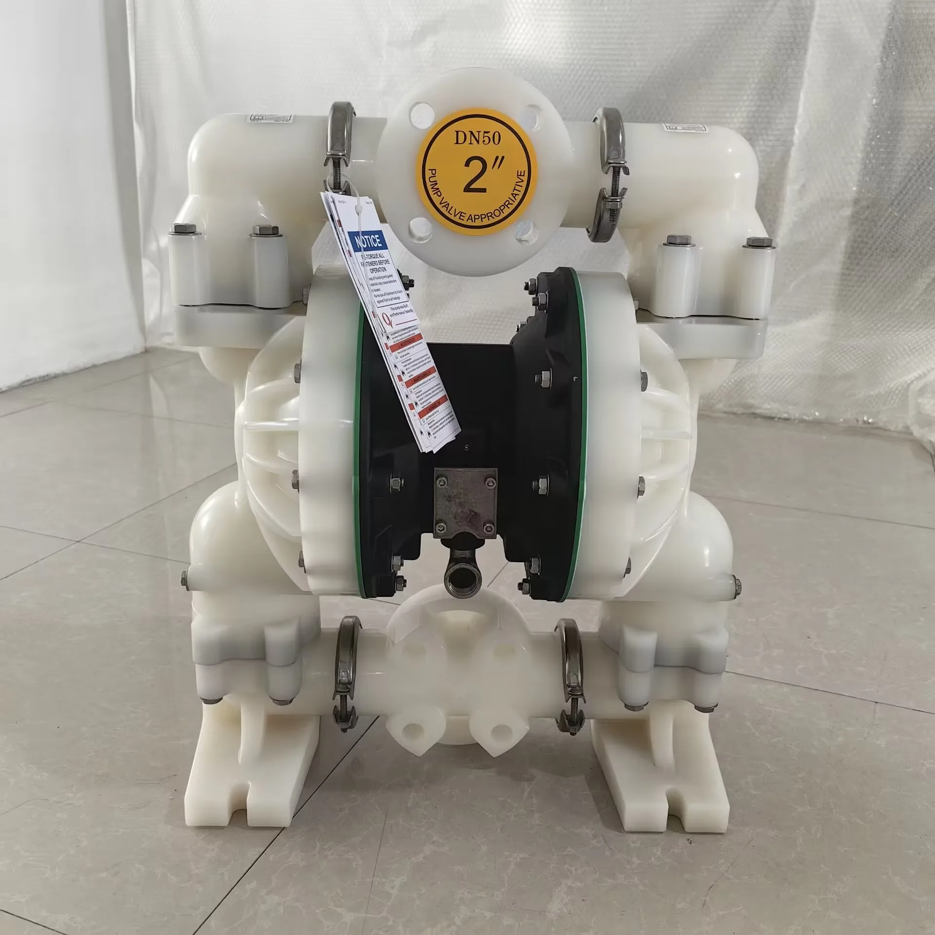 6662A4-444-C 2 inch pneumatic diaphragm pumps ARO with KVDF shell and PTFE Diaphragm