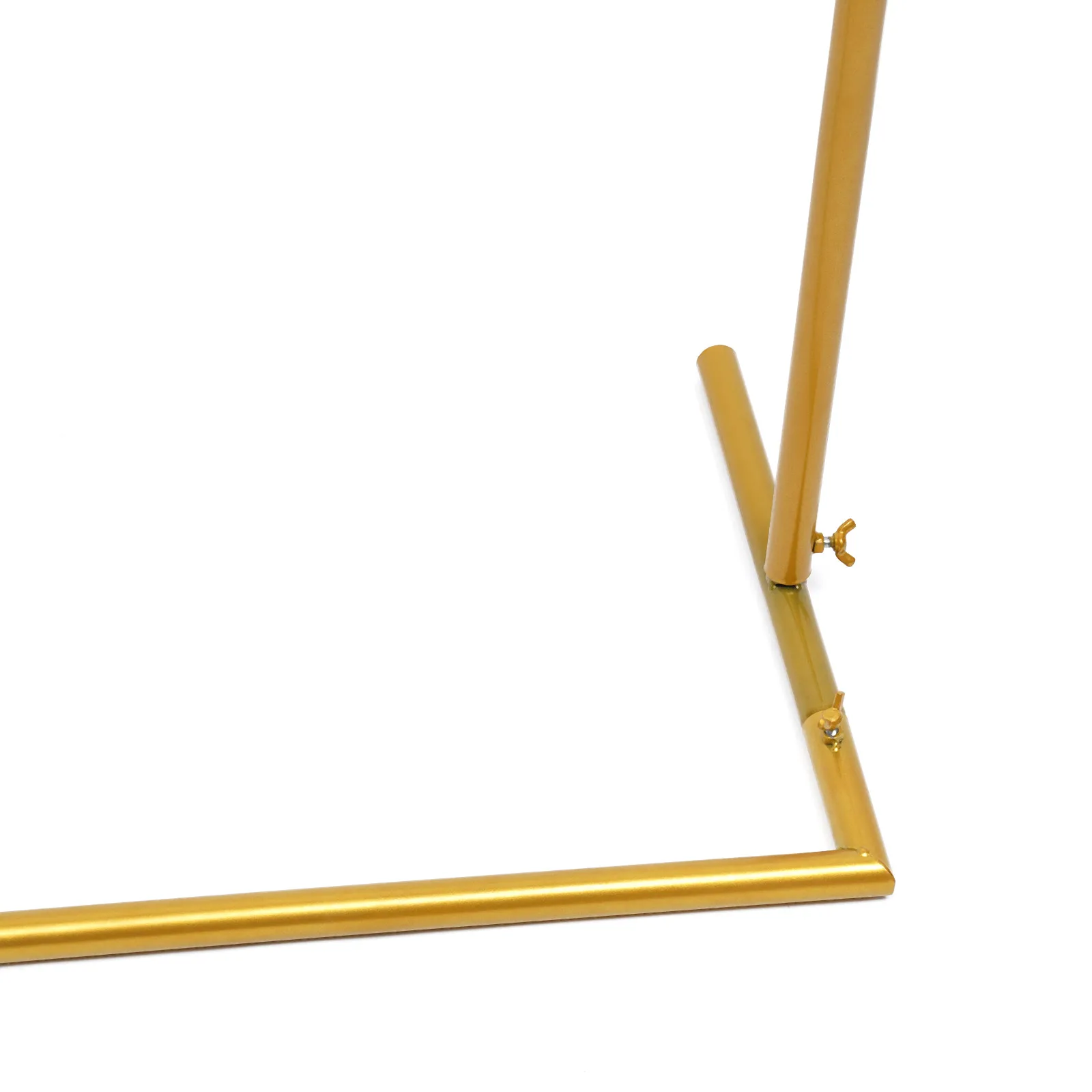 1.5×1.2M Wedding Arch Metal Backdrop Stand Balloon Flower Stand For Wedding Garden Decoration Gold