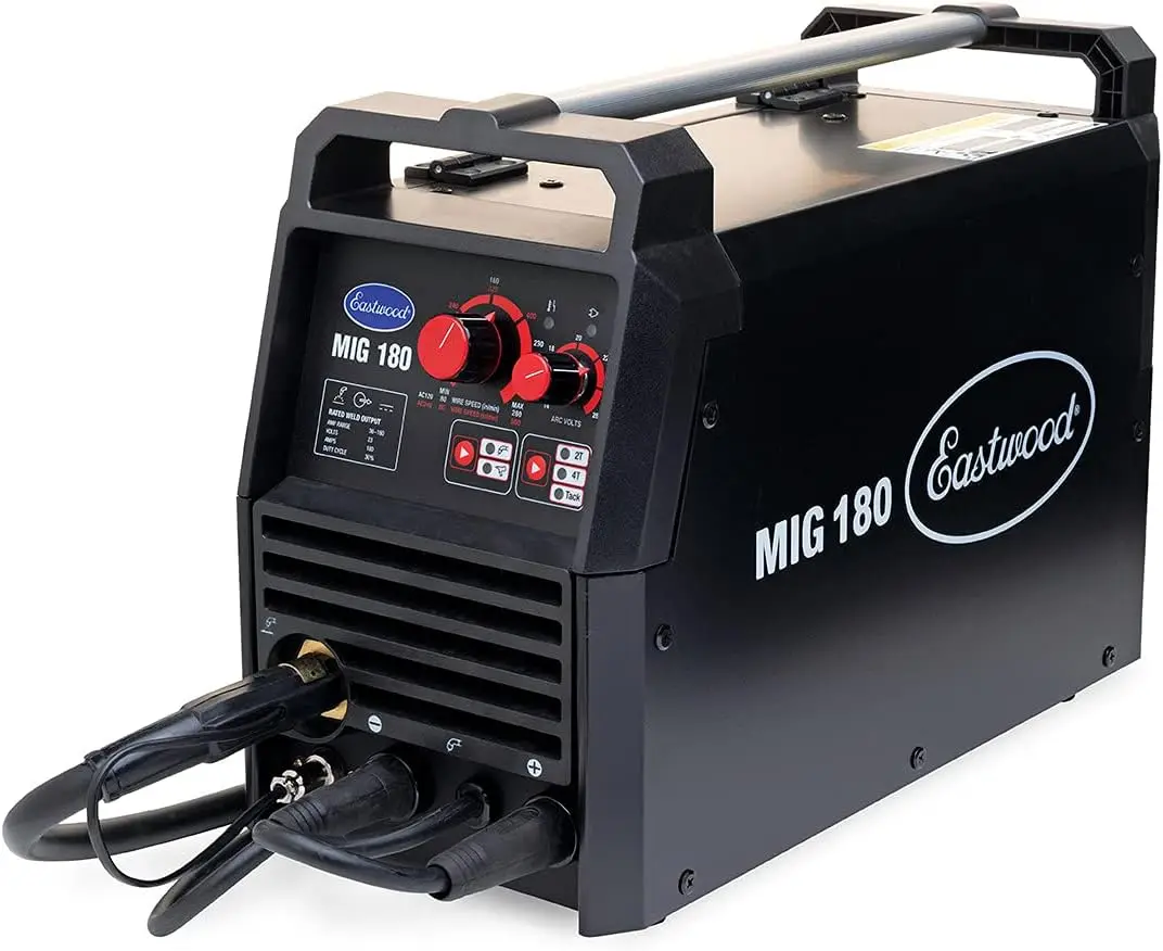 180 Amp MIG Welder Machine Dual Voltage 110V 220V for Steel & Aluminum | Auto Restoration Welding Machine