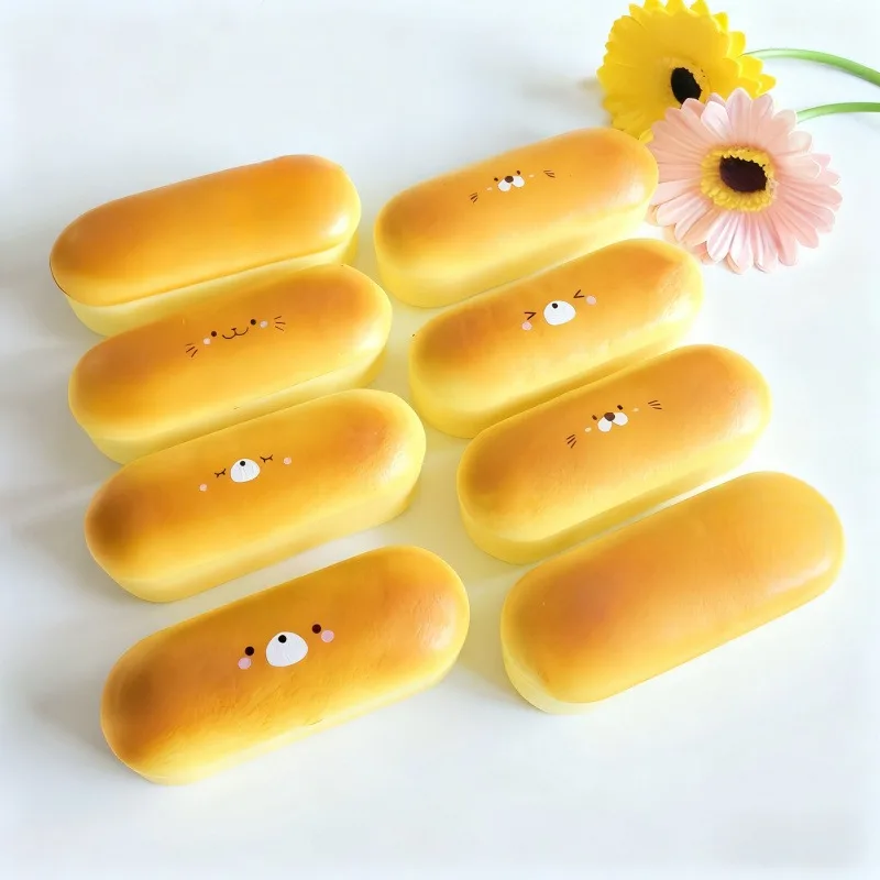 ของเล่นขนมปังแท่งนมจำลองแบบสควิชชี่ - ของเล่นบีบคลายเครียดสุดนุ่มสำหรับผ่อนคลายความเครียดและความวิตกกังวล |   ของขวัญสำหรับเด็กและผู้ใหญ่