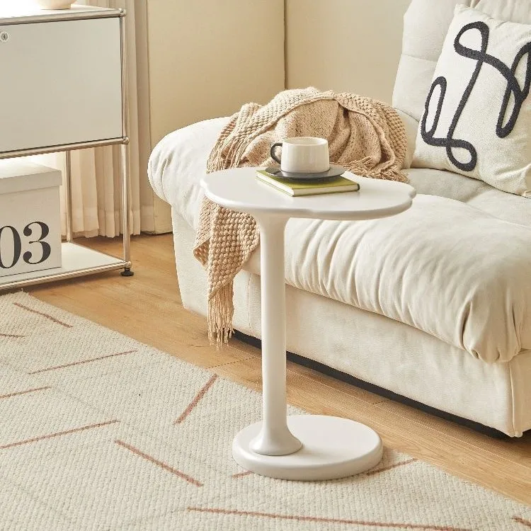 New Internet celebrity cream style creative modern simple small apartment cloud small edge few living room sofa bedroom small ta