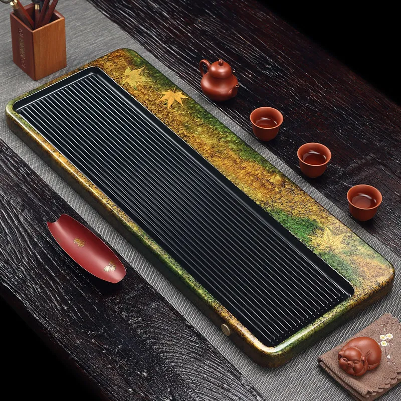 

Прямоугольный деревянный поднос для чая в винтажном стиле для гостиной, кафе, отеля, для сервировки и церемоний, товары для дома