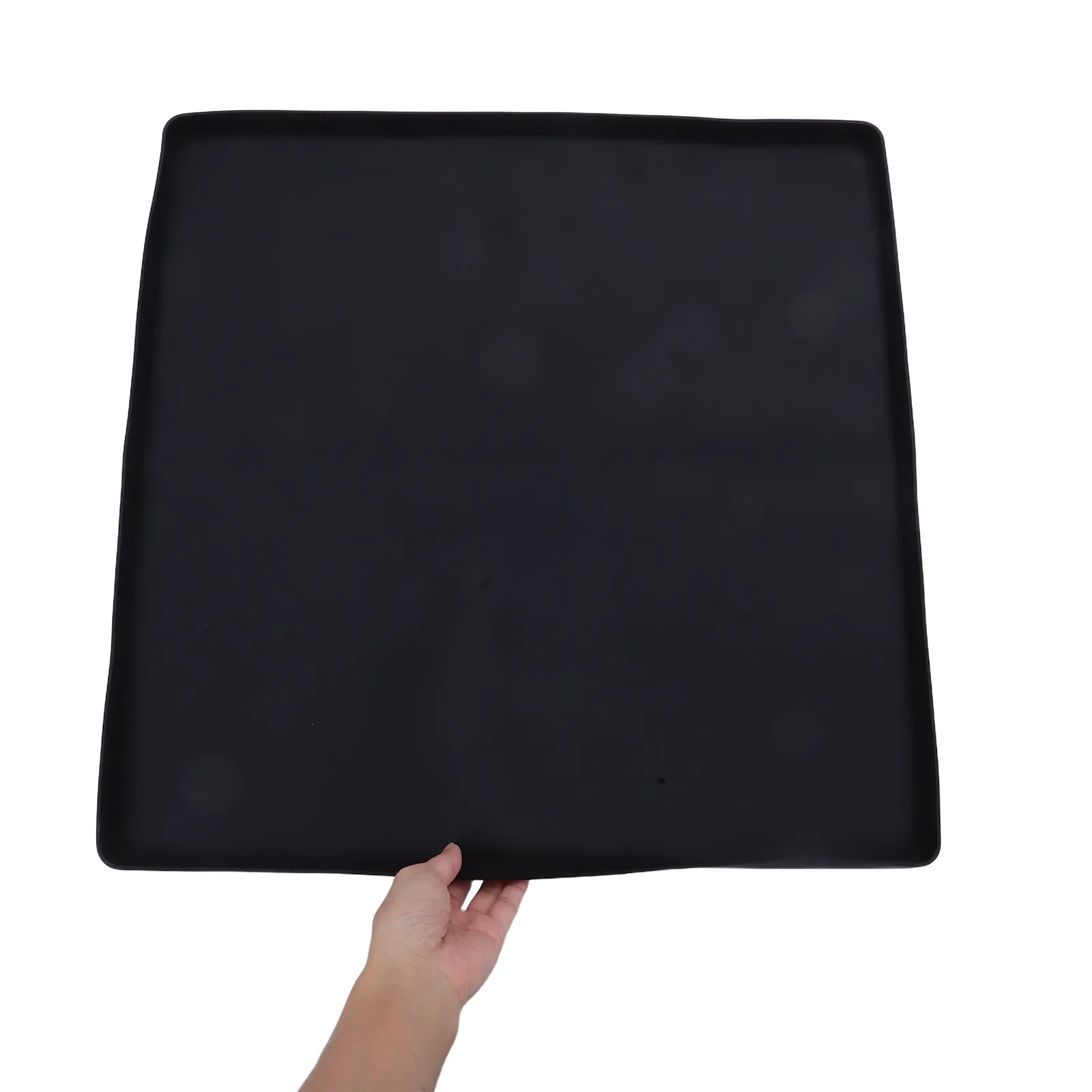 

Silicone Mat for Refrigerator with Raised Edge Design Spill Resistant Drip Tray for Mini Fridge Washing Machine Freezer Home