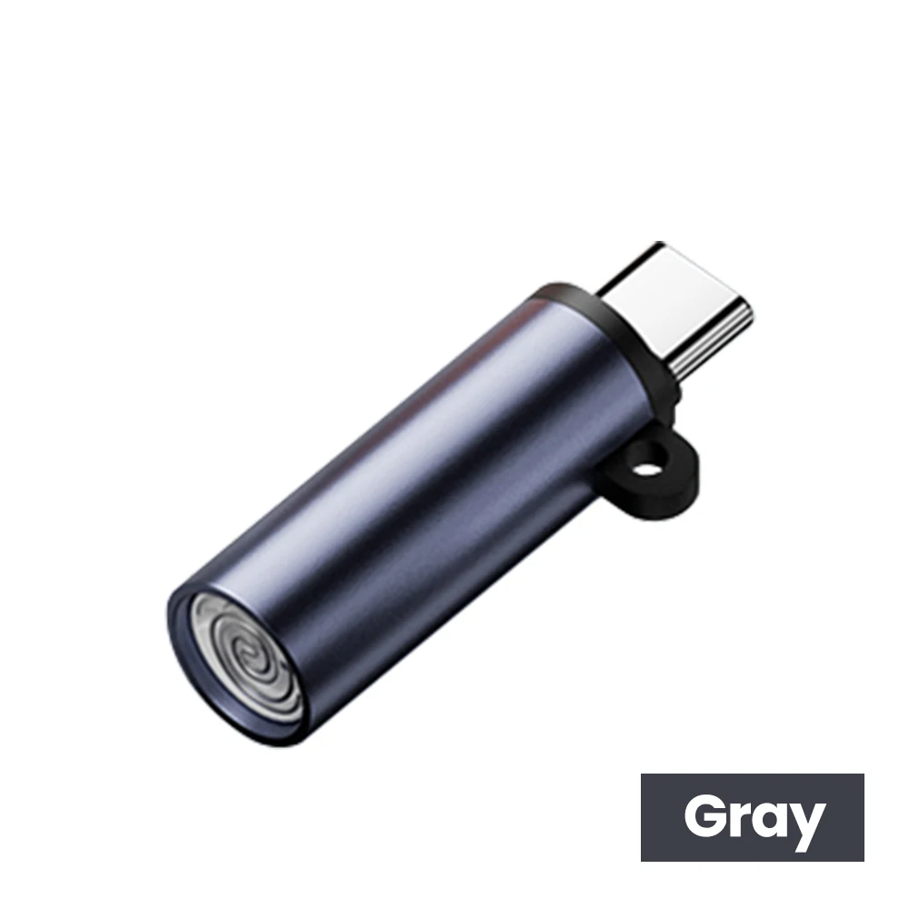Typ C Mini-Zigarettenanzünder Blow-to-Ignite Automatische Abschaltung Outdoor-Sicherheit USB C Mobiler Zigarettenanzünder-Adapter für iPhone 17