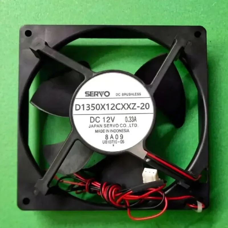 SERVO D1350X12CXXZ-20 DC12V 0.33A Compressor Fan for Refrigerator Small Cooling Fan