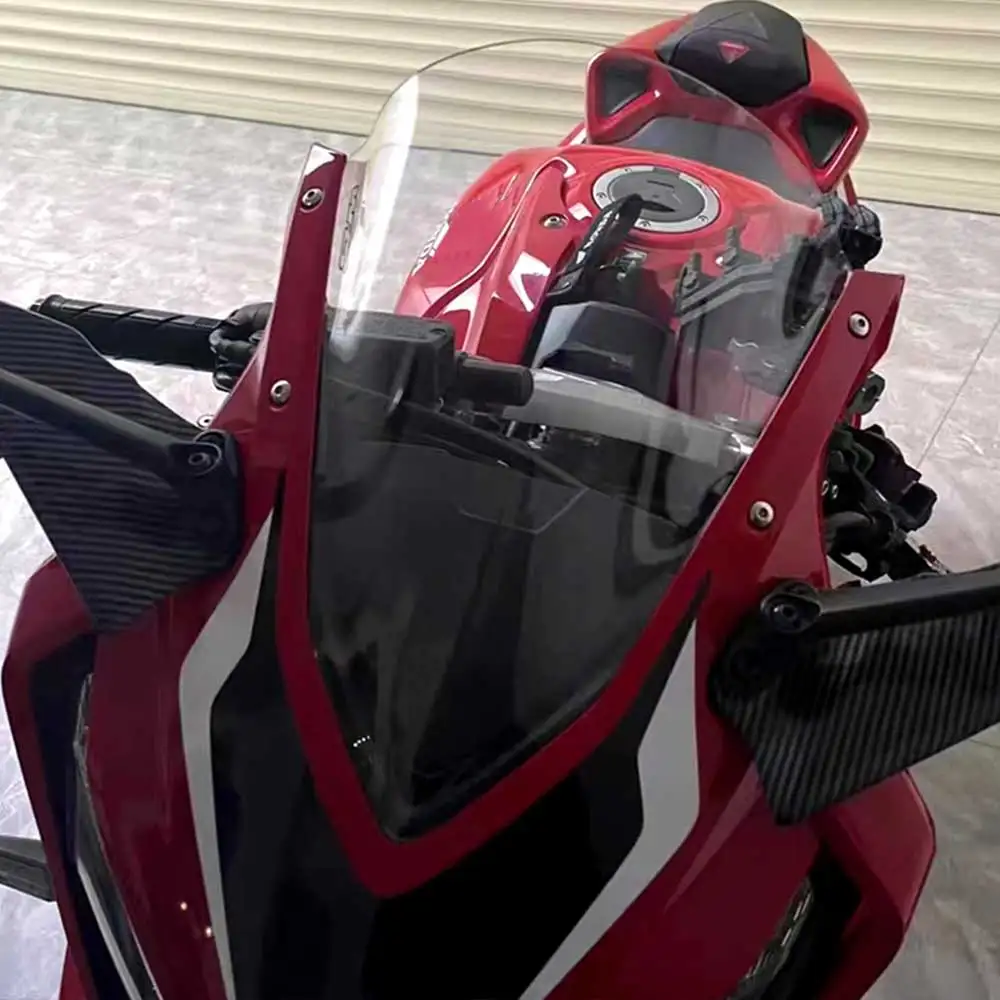 لهوندا CBR650R CBR650R 2019 2020 2021 2022 2023 2024 2025 دراجة نارية الزجاج الأمامي شاشة فقاعة مزدوجة CBR 650R