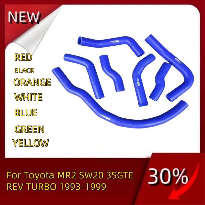 

NEW all Silicone Radiator Hose For Toyota MR2 SW20 3SGTE REV TURBO 1993-1999 Pipe Tube Kit 1993 1994 1995 1996 1997 1998 1999