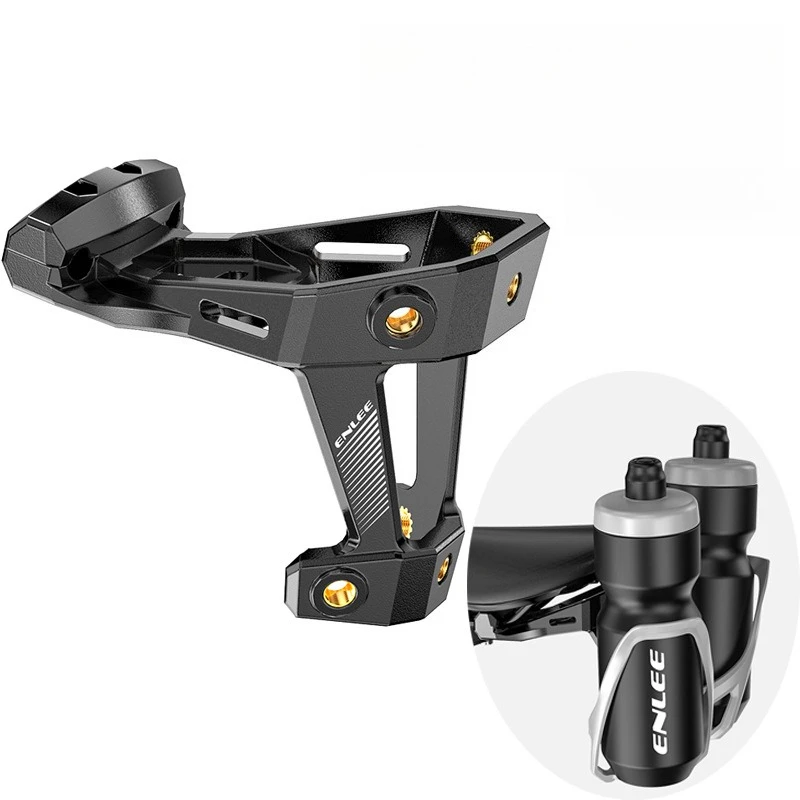 

Клетка для велосипедной бутылки, крепление-конвертер, седло для горного и шоссейного велосипеда, регулируемый адаптер, удлинительный кронштейн, клетка-адаптер для двойной бутылки