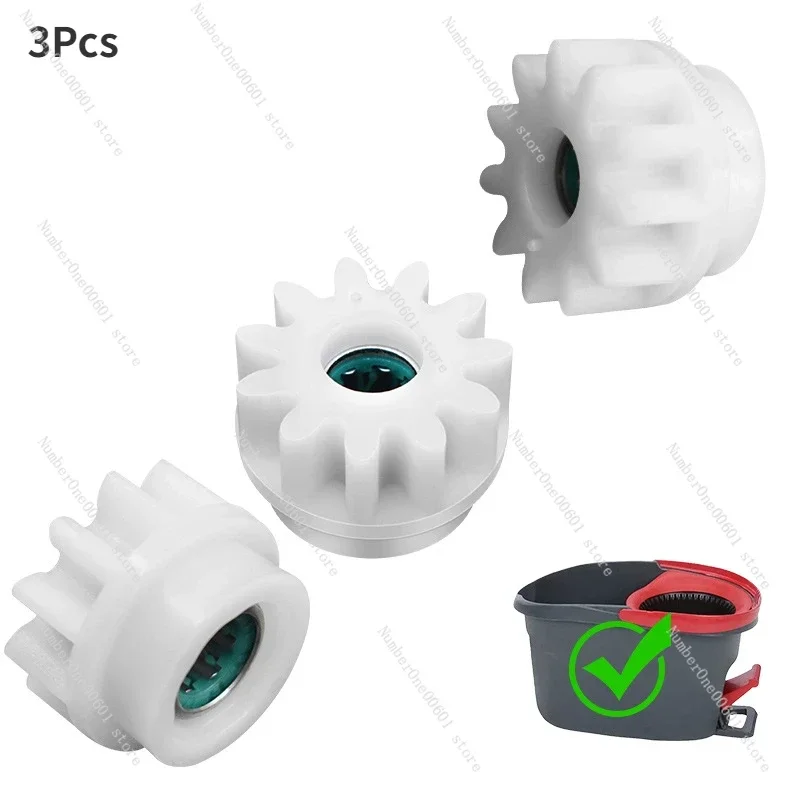 3Pcs for Vileda rotating mop bucket pinion accessories