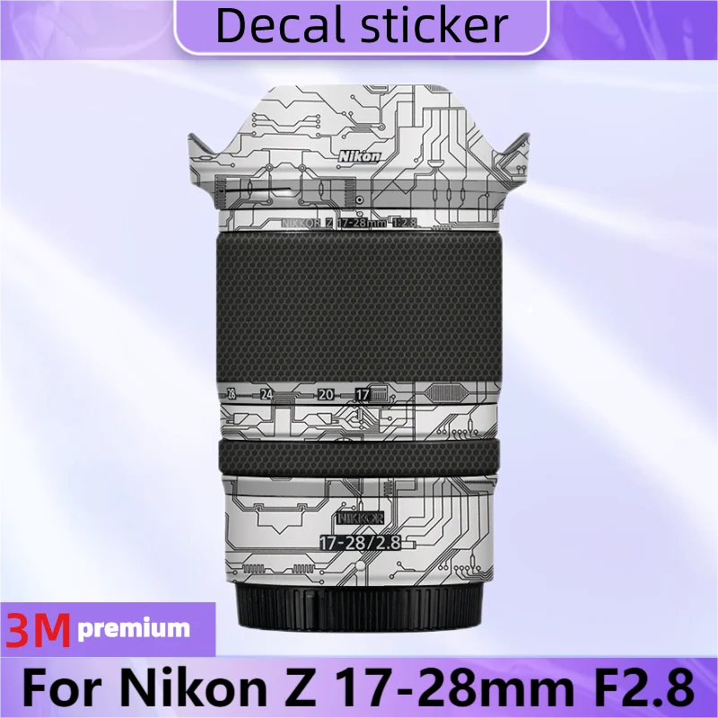 Decal Skin For Nikon Z 17-28mm F2.8 Camera Lens Sticker Vinyl Wrap Film Protector Coat For NIKKOR Z17-28 17-28 2.8 F/2.8