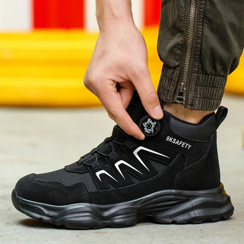Steel-Toe Work Sneakers — size and design detail 6