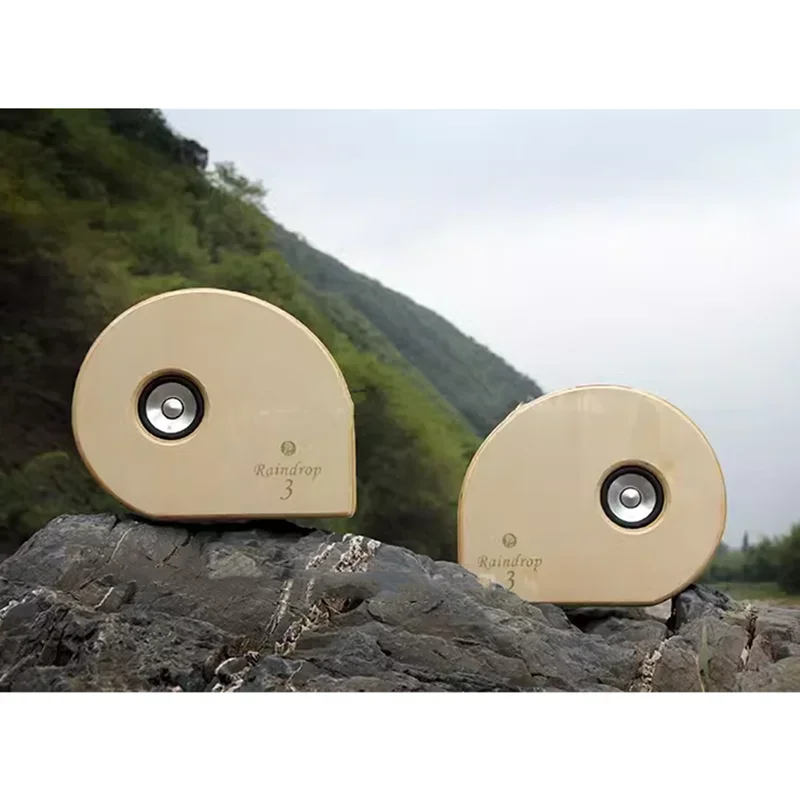 LII AUDIO Raindrop-3 3 Zoll Metall Full Range Warm Sound und Deep Woofer 15 W/4 Ohm (1 Paar)