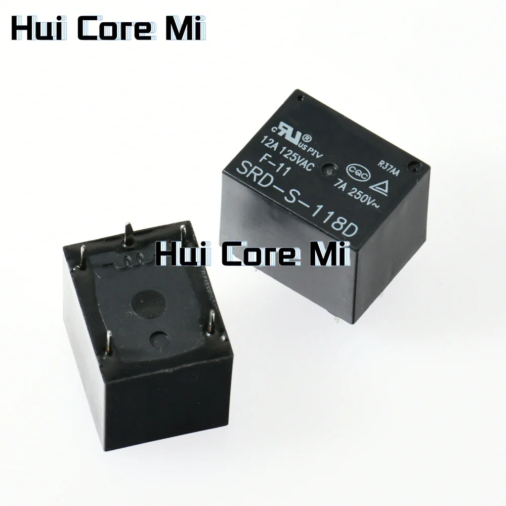 SRD-S-118D enchufable 5 pines control central relé electromagnético CC electrónico 118D SRD-S-118