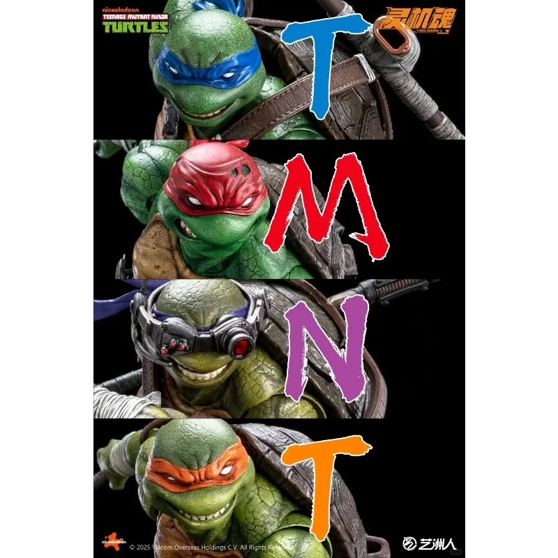 

Brand New Authentic Spirit Machine Soul Original Ninja Turtle Series Raphael Anime Finished Product Movable Model Figurine Toy