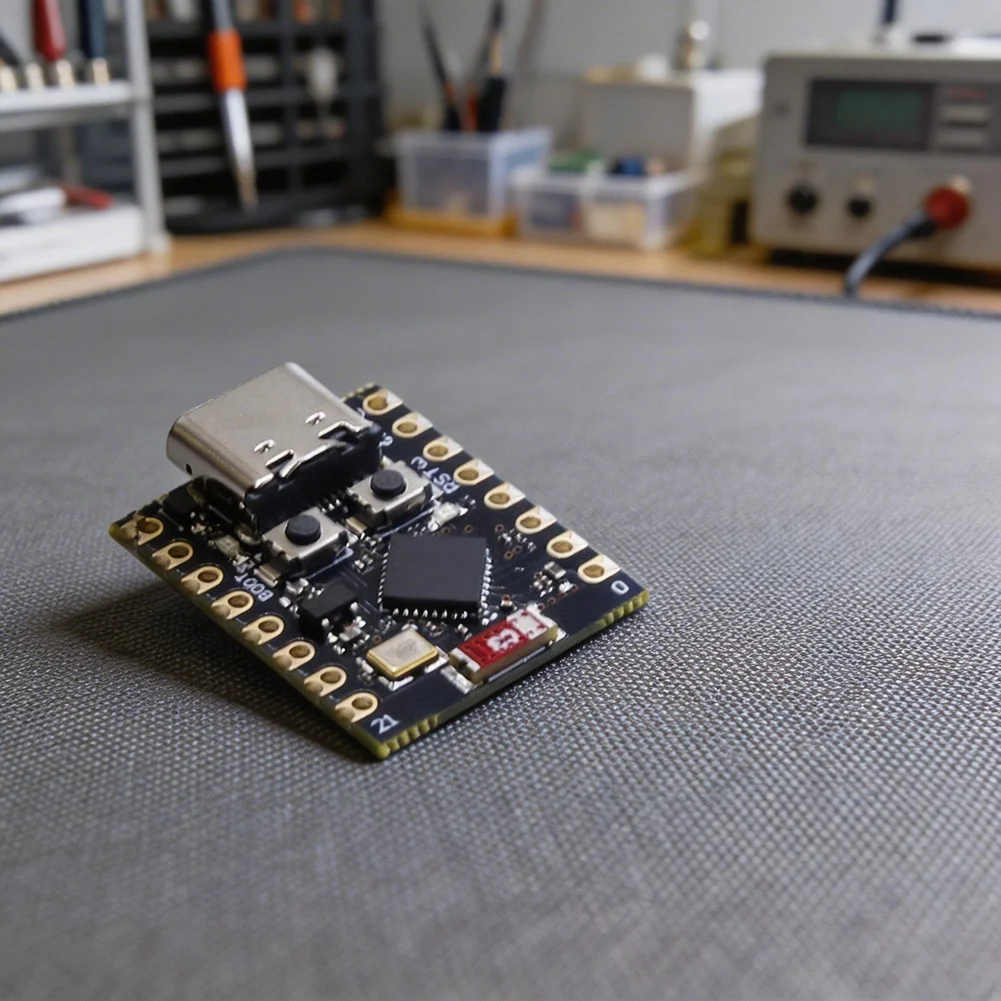 ESP32-C3 Development Board Designed for Teaching Core Concepts in Embedded Systems and Wireless Protocol Implementation