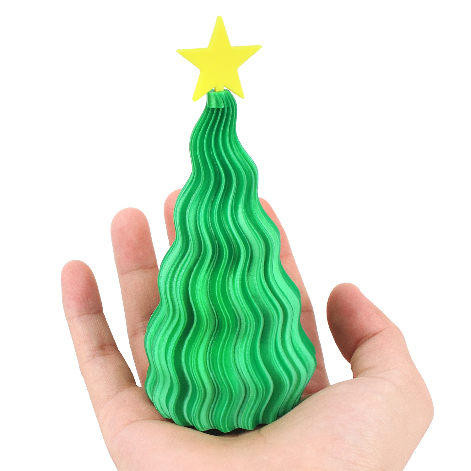 

3D Christmas tree ornaments, holiday decorations, party gifts, new and unique irregular shapes