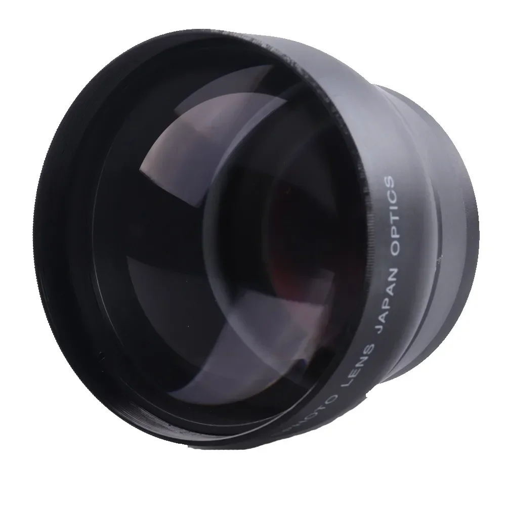 58mm 2.2X Additional Teleconverter Lens for Canon 350D 400D 450D 500D 1000D 550D 600D 1100D 77D Telephoto Camera Lens