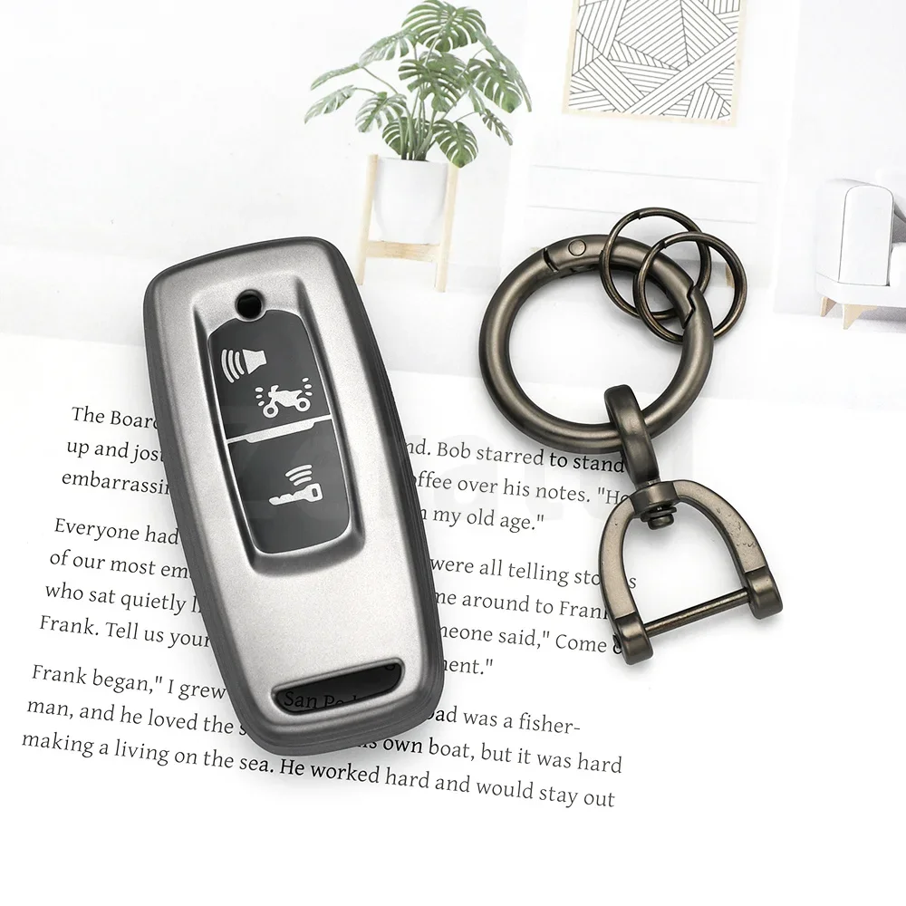 Gun Grey TPU For Honda ADV 150 PCX 125 Switch ADV Wrench 350 PCX160 VISION SH350 Remote Keyless Cover Shell Key Case Protector