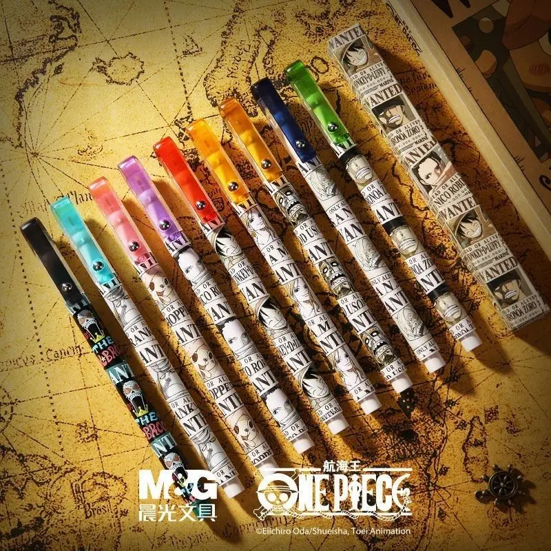

One Piece anime merchandise cartoon cute blind box student unisex pen creative stationery for boys and girls writing pen gift