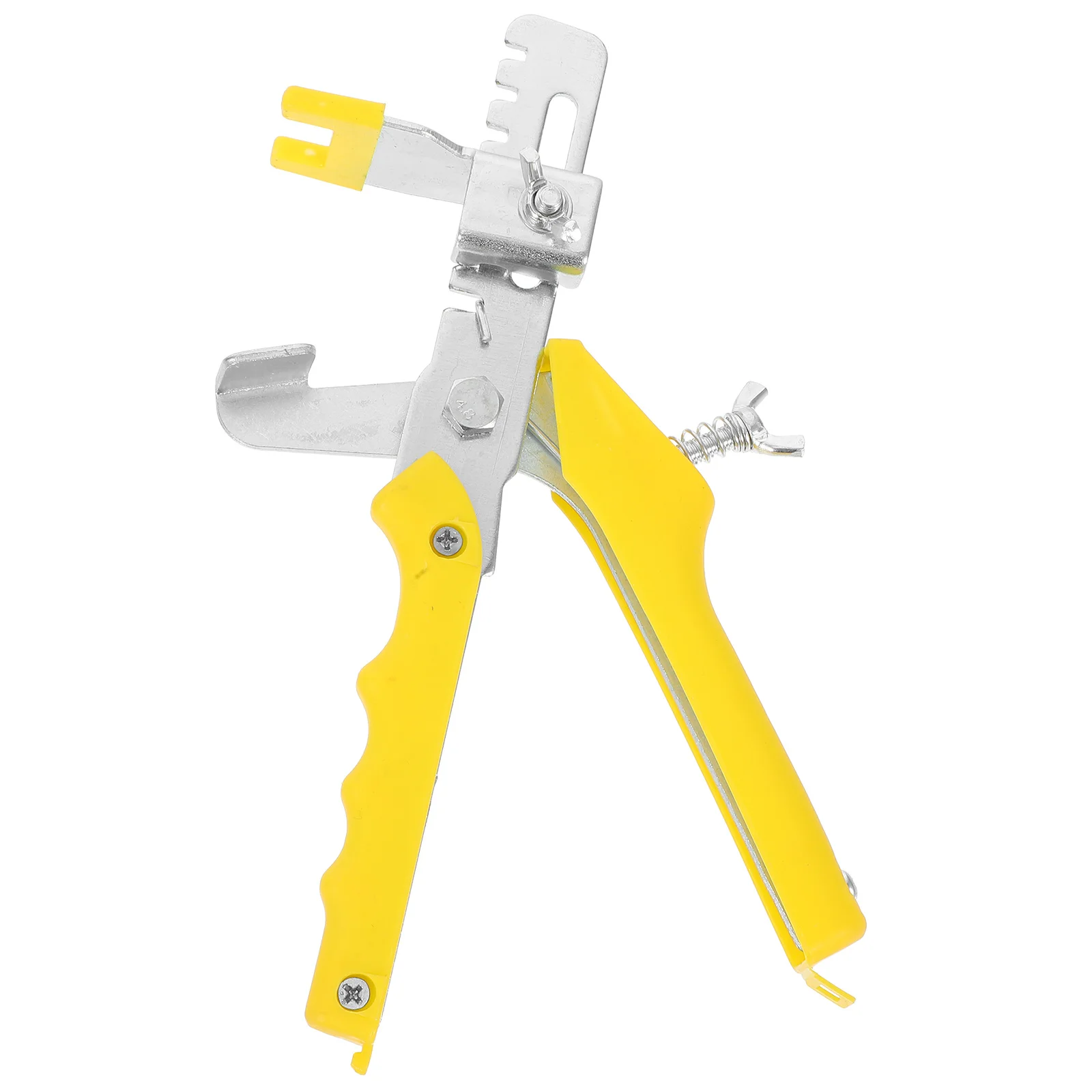 

Tile Positioning Leveler Yellow Practical Tile Correction Leveler Portable Household Tool for Crack-Free Flat Surface and