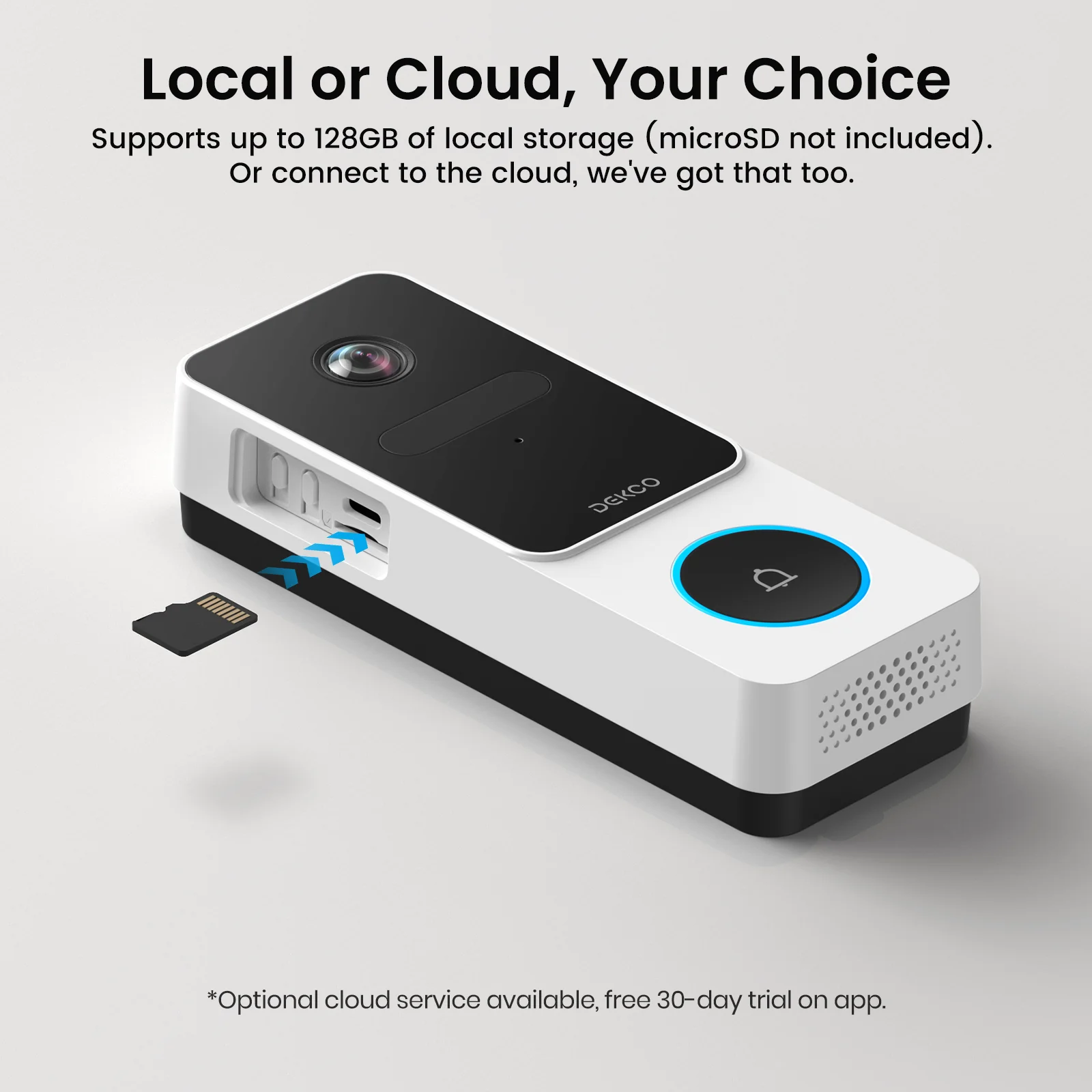 AOSU 3MP جرس الباب اللاسلكي فيديو إنترفون في الهواء الطلق 2.4G واي فاي جرس الباب الذكي مع الرنين كشف الإنسان دعم جرس الباب اليكسا #6