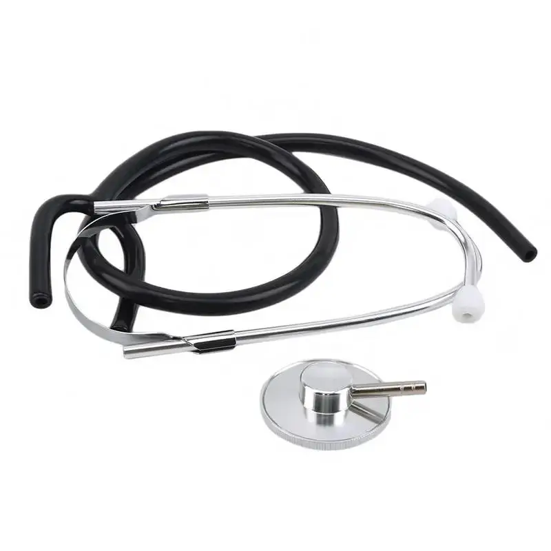 Stéthoscope de médecin Portable, outils d'enseignement en aluminium, usage domestique, fournitures de pratique pour étudiants et infirmières vétérinaires