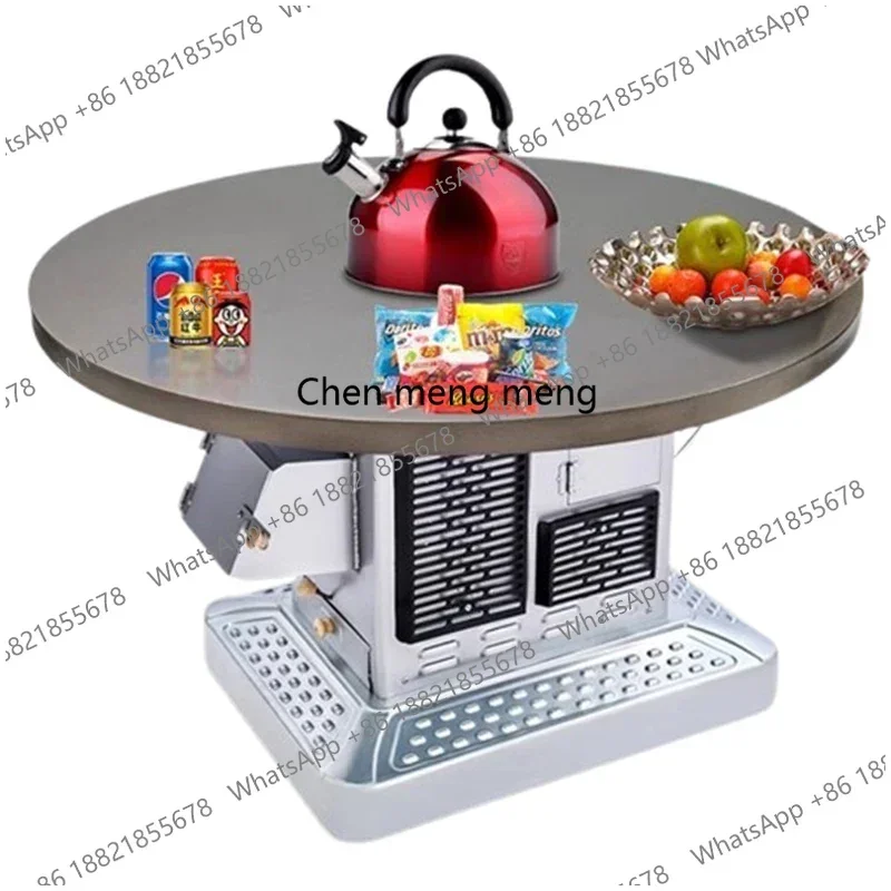 DD  Rural Heating Stoves in Winter Patio Heaters Cooking Barbecue Grill with Ovens Firewood Stoves Outdoor Heating Varmekilde