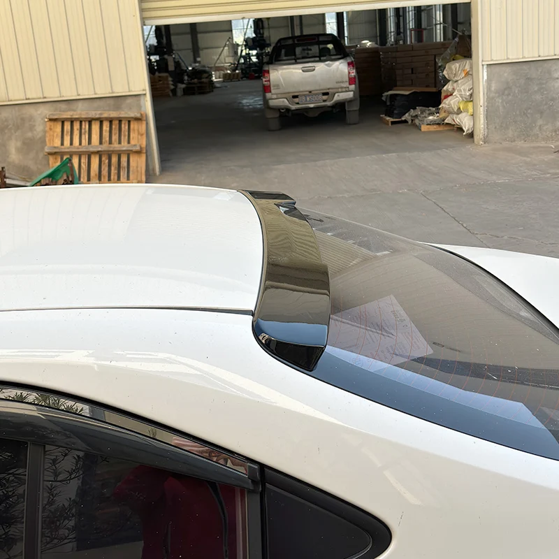 For 2019-2022 Toyota Corolla Car Rear Trunk Spoiler Roof Spoiler Wings ABS Plastic Car Exterior Tuning Trim Body Kit Accessories view 5