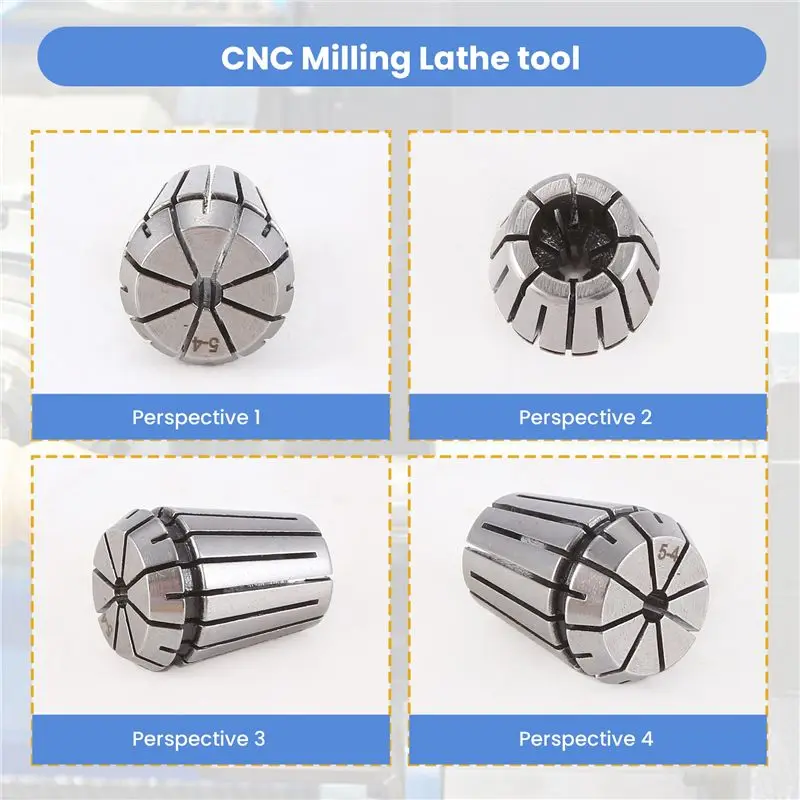 9Pcs Er25 Spring Collets+1Pcs Mt3 Er25 Collet Chuck Morse Taper Holder For Cnc Milling Lathe Tool-A50M