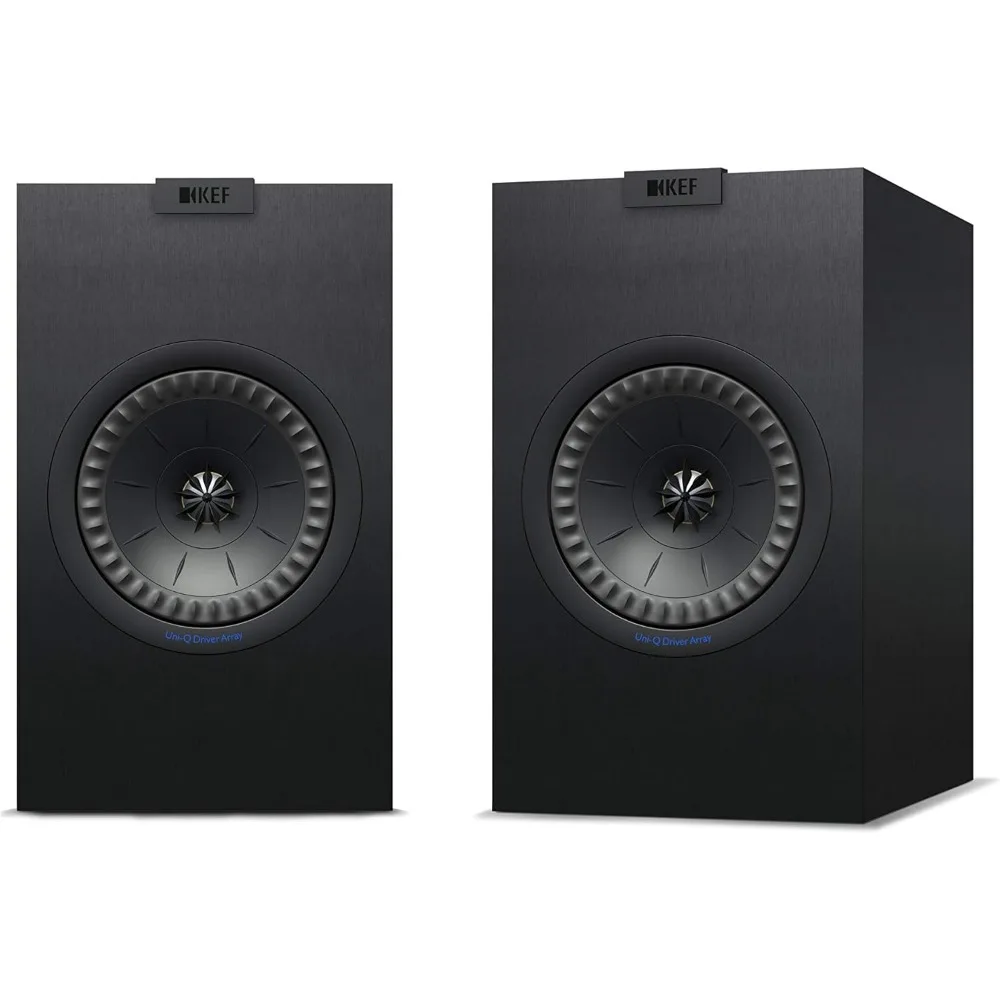 Active Bookshelf Speakers Pair High Fidelity Stereo Sound for Home Audio