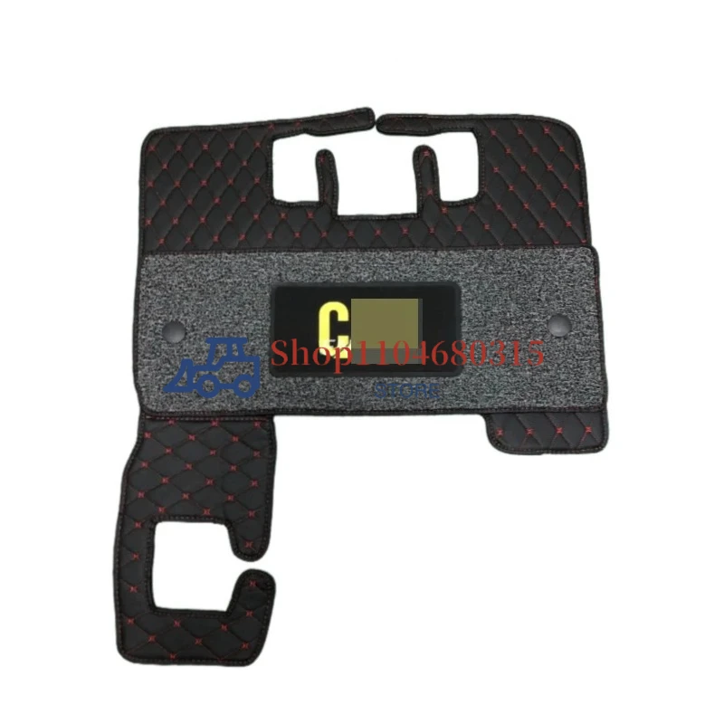 

For Cate C312 313 320 323 329 330 336d D2 Cab Floor Rubber Foot Mat Excavator Accessories