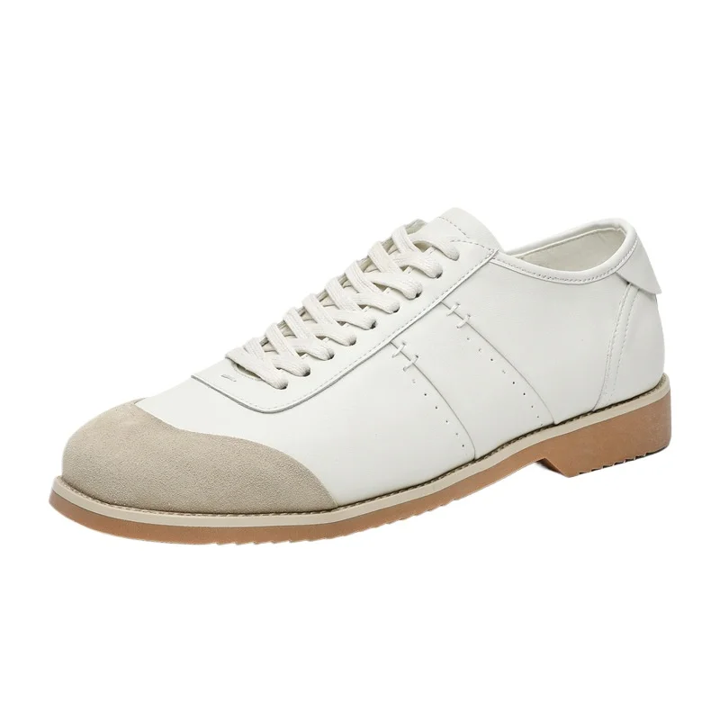 

2025 Fashion Trend Casual Sneakers Thick Sole Men's Niche British Commuter Shoes