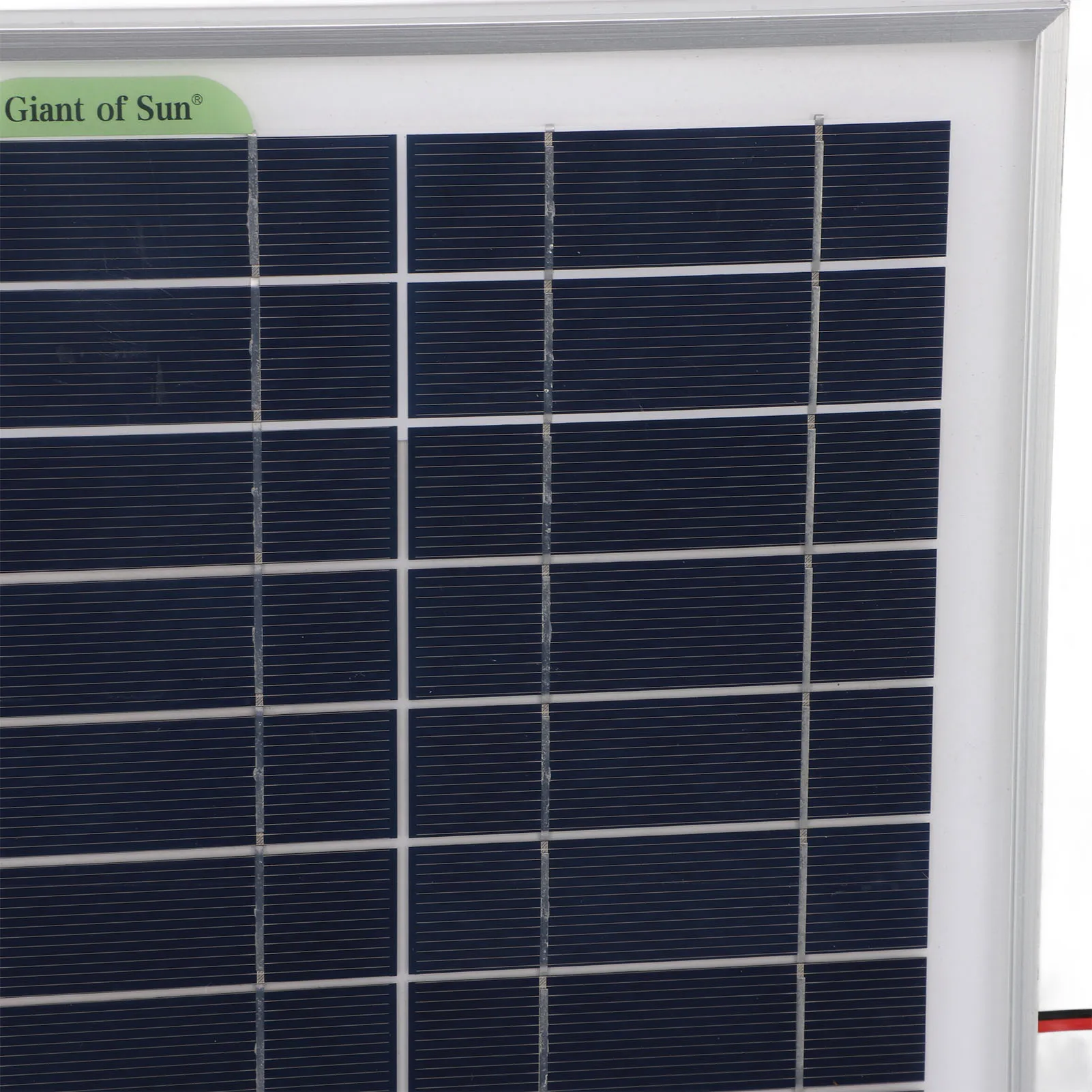 لوحة طاقة شمسية من السيليكون أحادية البلورية مقاطع بطارية حمراء وسوداء كابل 9.8FT 50 وات 18 فولت لوحة شمسية خارجية للمشي لمسافات طويلة