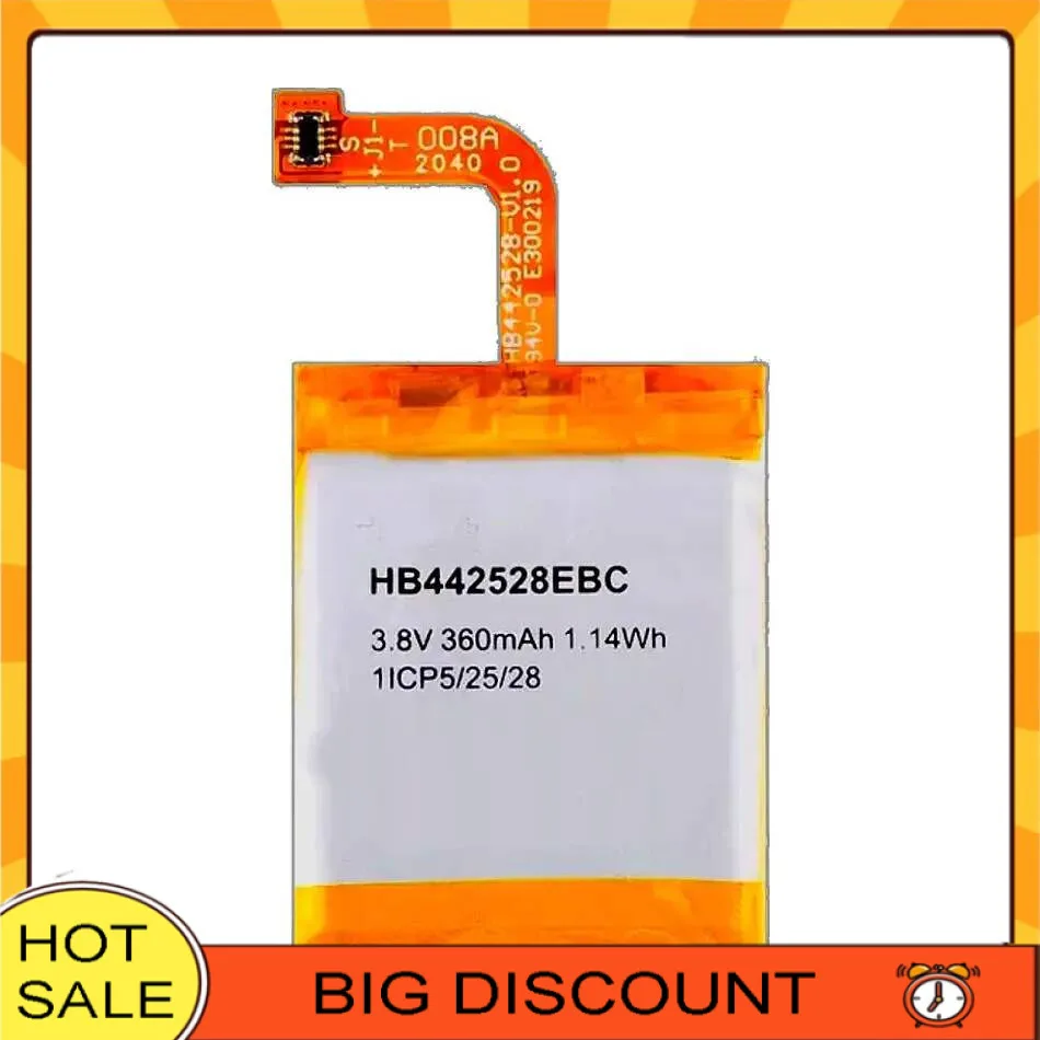 

Экологически чистый аккумулятор для часов 300 мАч для Huawei 1 HB442528EBC HB442528ECW