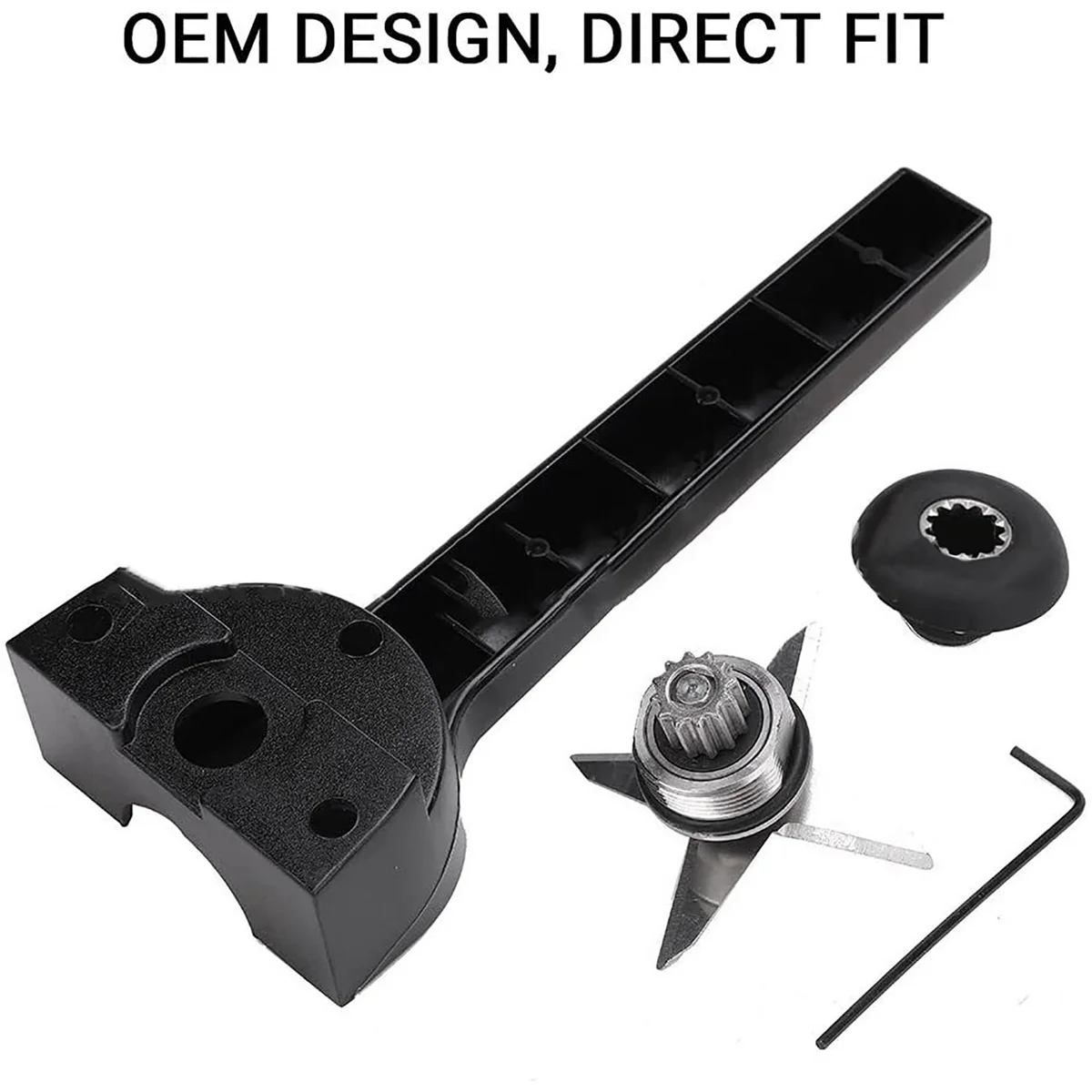 Presa di azionamento della chiave a lama del miscelatore a 6 lame di ricambio per miscelatore frullatore serie 5200 contenitore da 64 once e 32 once