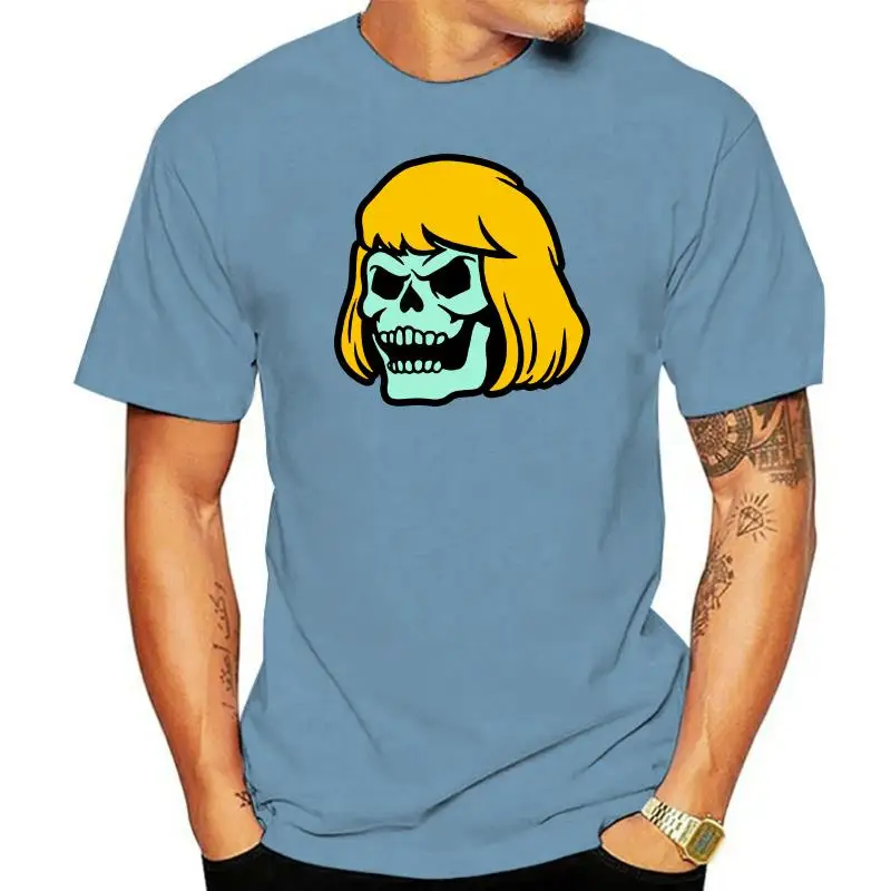 Skeleman T shirt Cartoon tee cartoon motu heman skeletor